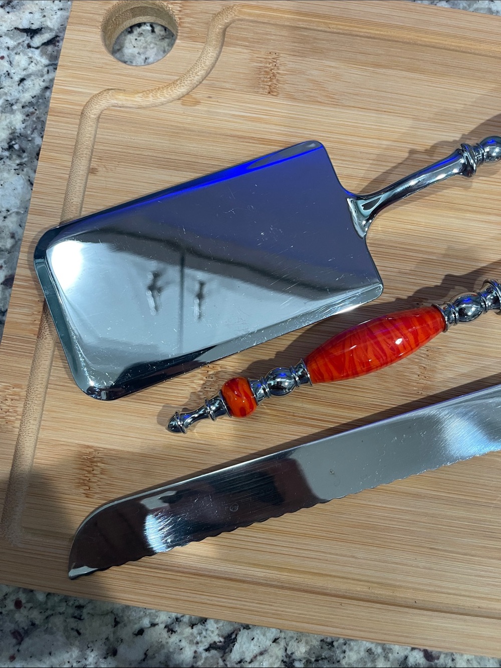 Decorative Italian Glass Kitchen Utensils - Picture 3 of 8